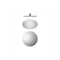 250MM Round Stainless Steel Shower Head 4 Star Rating