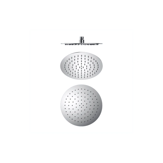 250MM Round Stainless Steel Shower Head 4 Star Rating