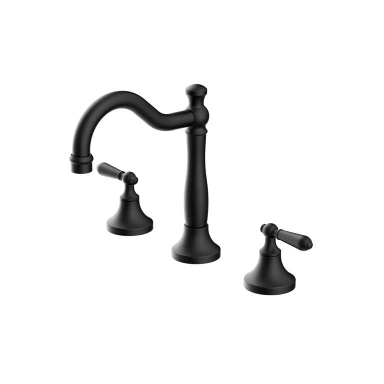 York Basin Set With Metal Lever