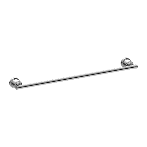 York Single Towel Rail 600mm