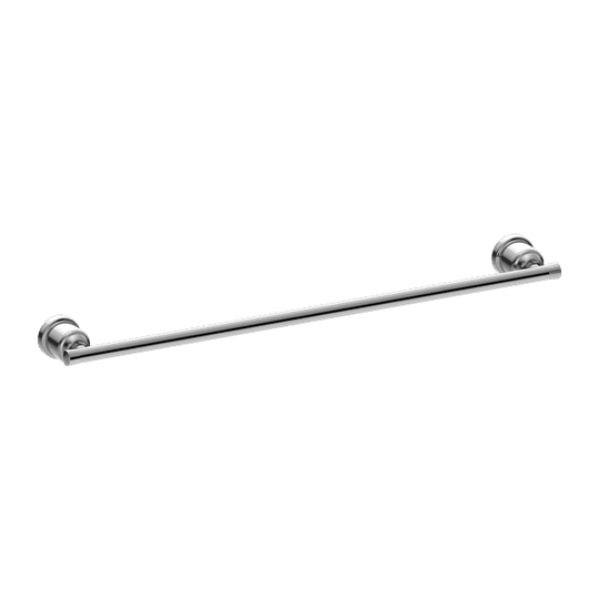 York Single Towel Rail 600mm