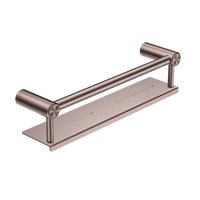 Mecca Care 25mm Grab Rail With Shelf 300/450mm