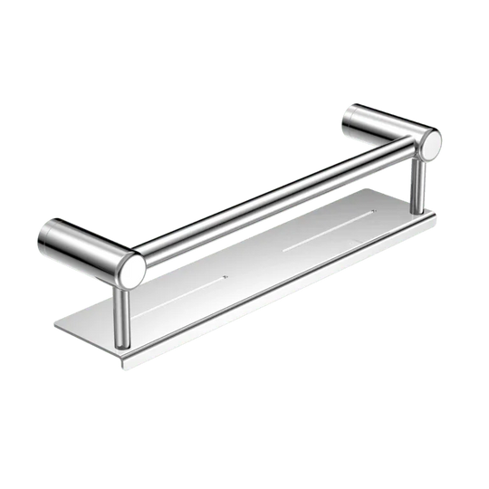 Mecca Care 25mm Grab Rail With Shelf 300/450mm