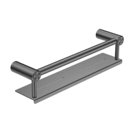 Mecca Care 25mm Grab Rail With Shelf 300/450mm