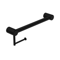 Mecca Care 32mm Grab Rail With Toilet Roll Holder 450mm