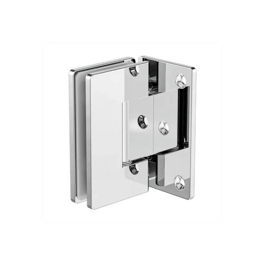 90 Degree Glass to Wall Shower Hinge 10mm Glass
