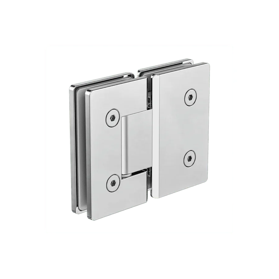 180 Degree Glass to Glass Shower Hinge 10mm Glass