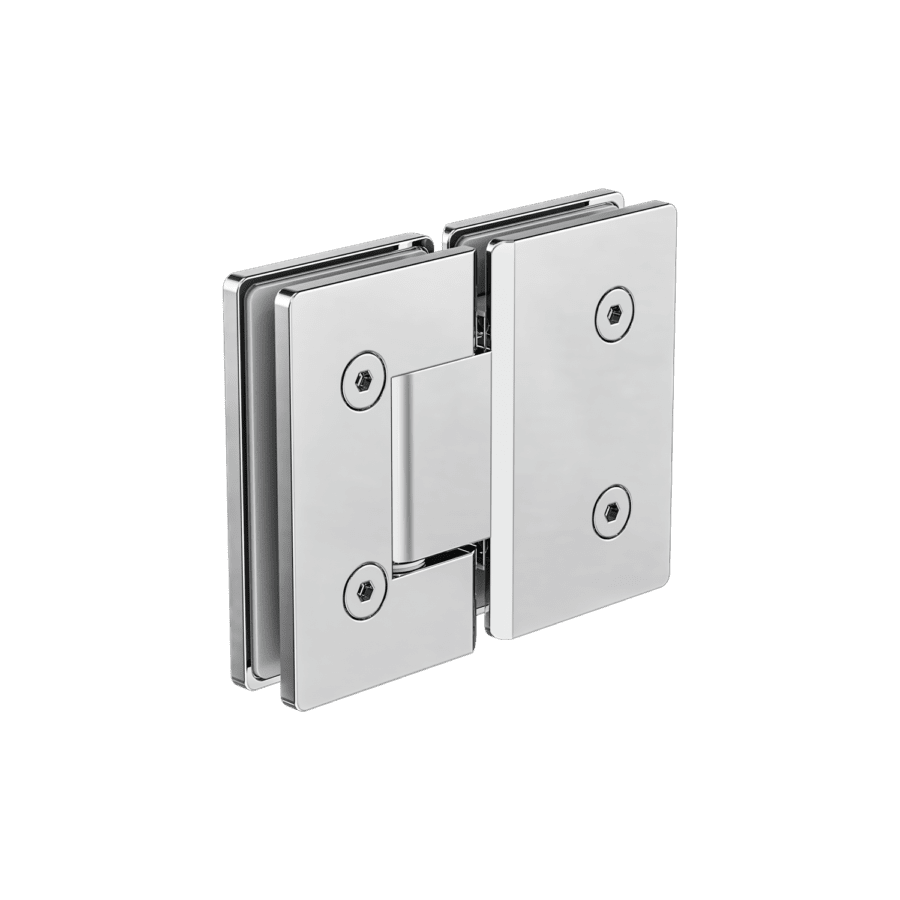 180 Degree Glass to Glass Shower Hinge 10mm Glass