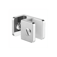 Over-Panel Glass To Glass Fitting 10mm Glass