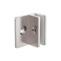 Shower F Bracket 10mm Glass