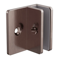 Shower F Bracket 10mm Glass