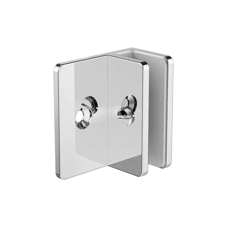 Shower F Bracket 10mm Glass