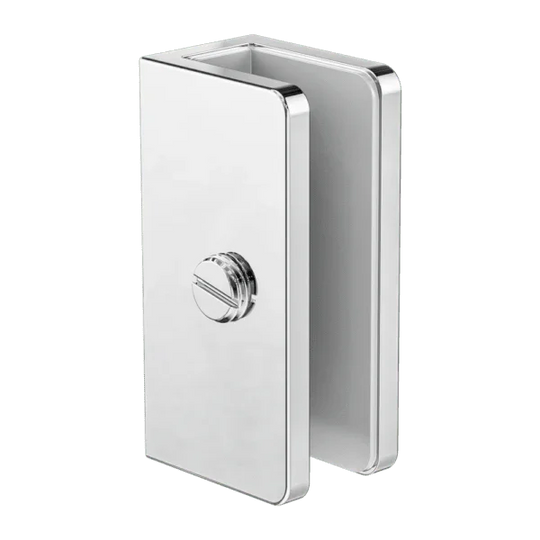 Shower U Bracket 10mm Glass