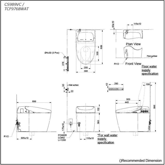 Neorest Rh Smart Toilet By Toto