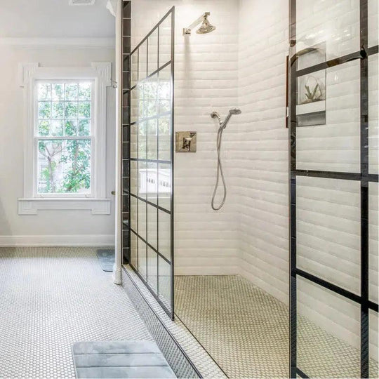 Nera Bordeaux Shower Screen