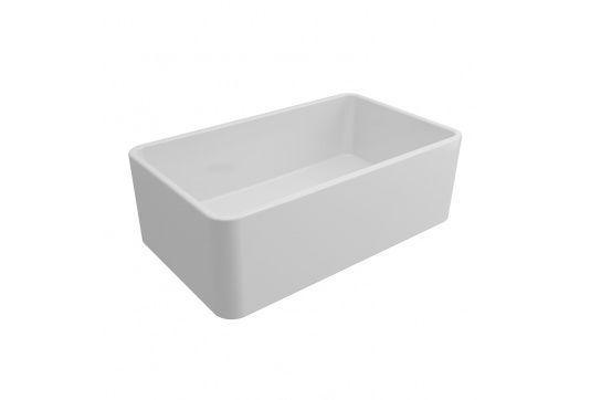 Novi 75 X 46 Fine Fireclay Gloss White Butler Sink