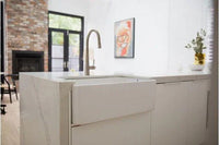 Novi 75 X 46 Fine Fireclay Gloss White Butler Sink