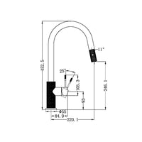 Opal Pull Out Sink Mixer
