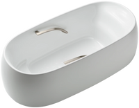 Reinforced Marble Oval Freestanding Bathtub