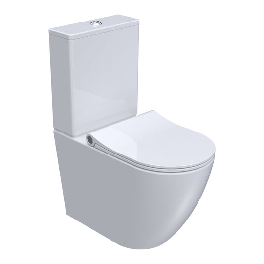 Ellisse II Wall Faced Suite Rimless (including Pressalit Seat)