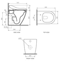 Aqua Intelligent Wall Faced Pan