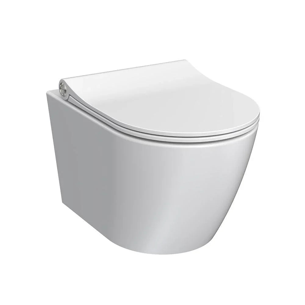 Ellisse II Wall Hung Pan Rimless including Pressalit Seat