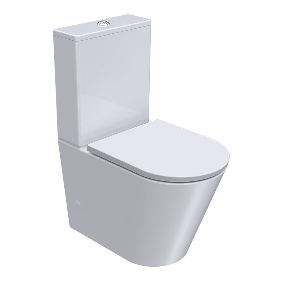 Linfa Wall Faced Rimless Toilet Suite