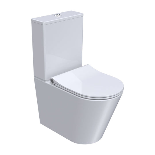 Linfa Wall Faced Rimless Toilet Suite