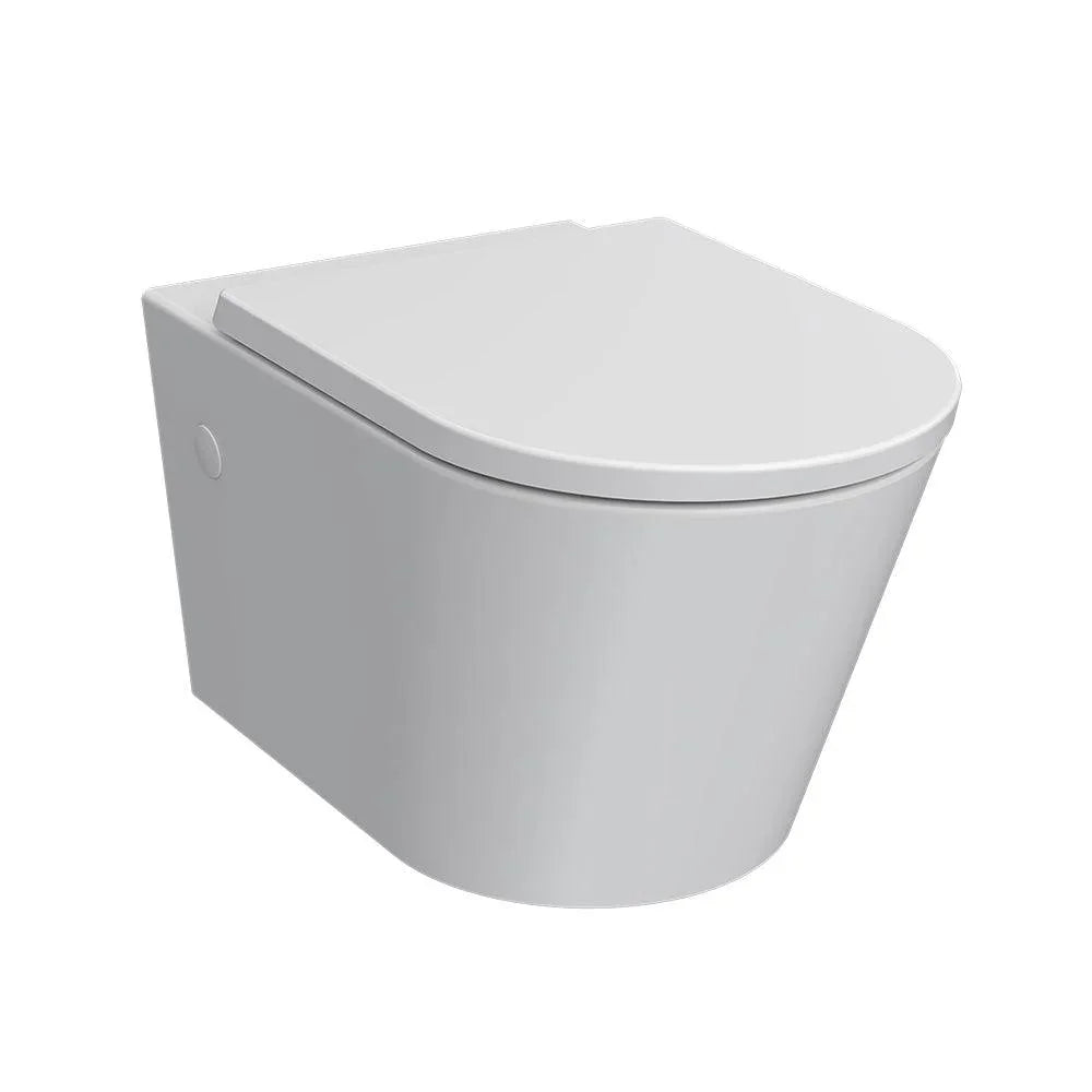 Linfa Wall Hung Pan Rimless including Soft Close Seat