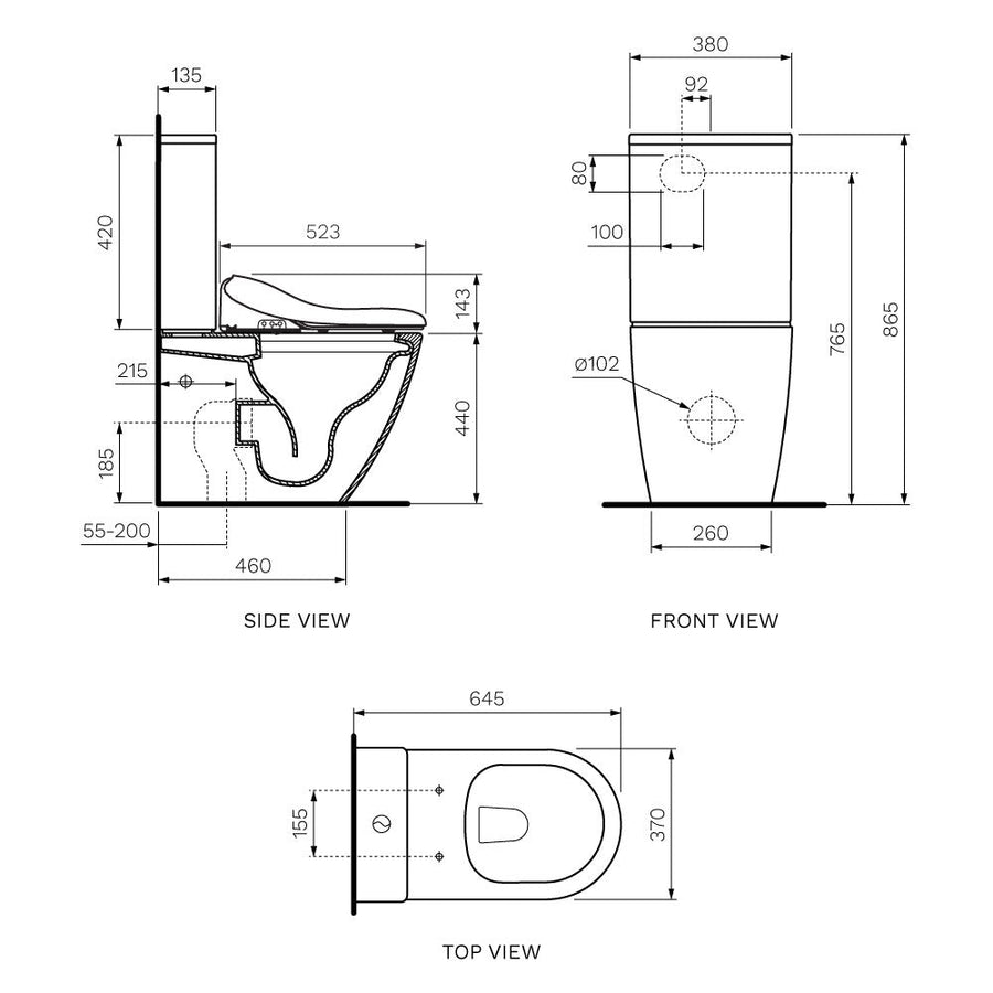 Aqua Intelligent Toilet Suite