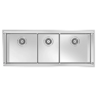 Boutique Piazza Plus Triple Bowl Sink