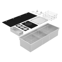 Boutique Piazza Plus Triple Bowl Sink