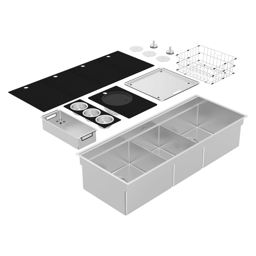 Boutique Piazza Plus Triple Bowl Sink