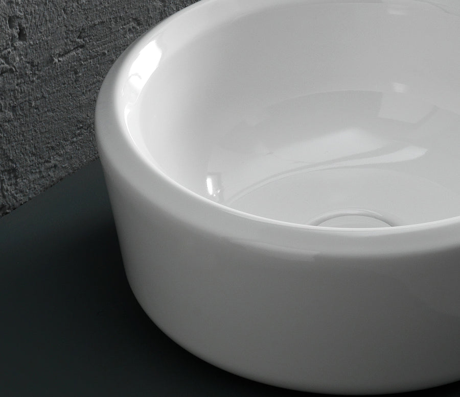 Pencil Circle Above Counter Basin