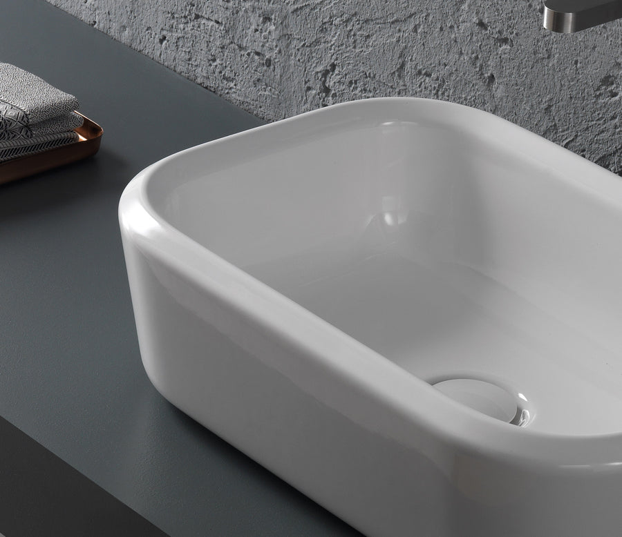 Pencil Rectangle Above Counter Basin
