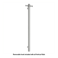 Straight/Round Vertical Bar with Optional Hook
