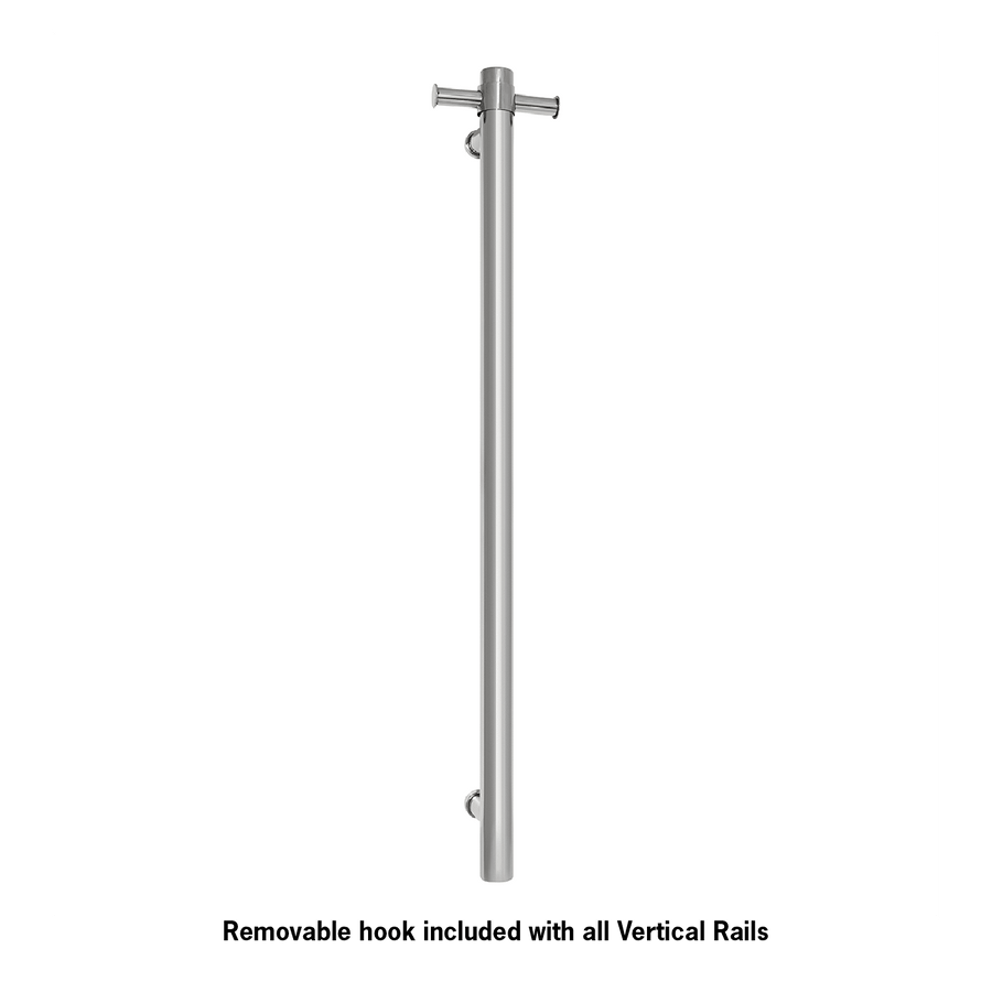 Straight/Round Vertical Bar with Optional Hook