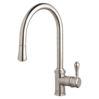 Provincial Single Lever Kitchen Mixer With Pull Out