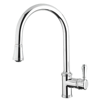 Provincial Single Lever Kitchen Mixer With Pull Out