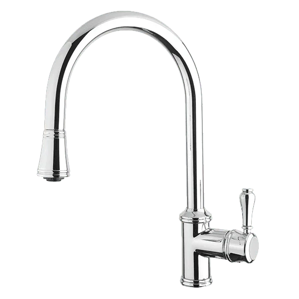 Provincial Single Lever Kitchen Mixer With Pull Out