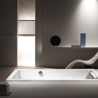 Puro with Side Overflow Built in Bathtub