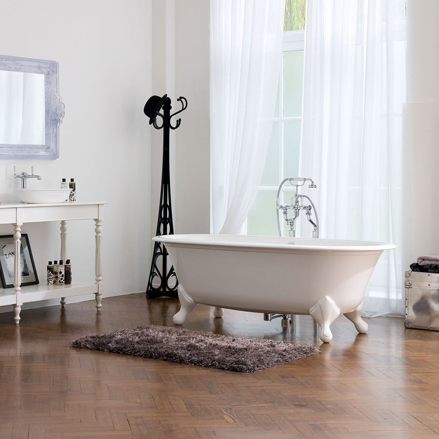 Radford Bath QUARRYCAST™ White Feet