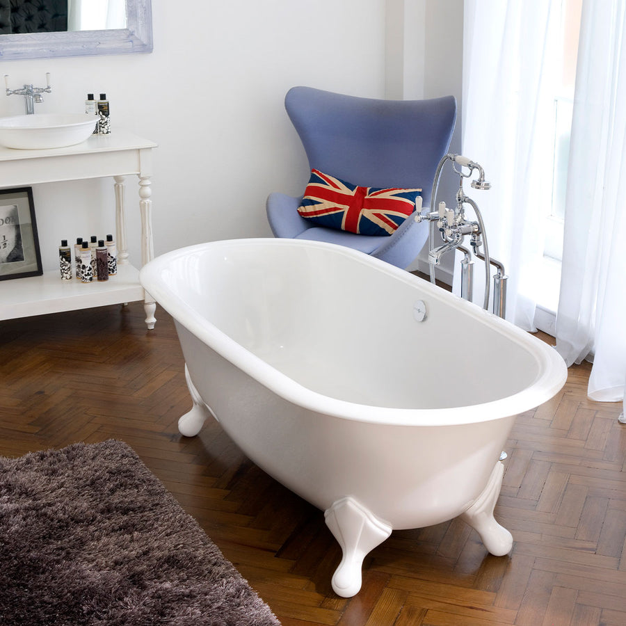 Radford Bath QUARRYCAST™ White Feet