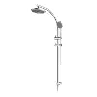 Curve Rail and Hand Shower Ensemble