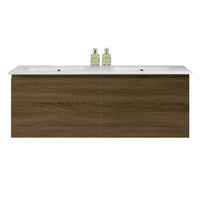 Rocki II 1200 Wall Vanity Double Bowl