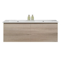 Rocki II 1200 Wall Vanity Double Bowl