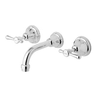 Rhapsody Lever Wall Tap Set - Lead Free