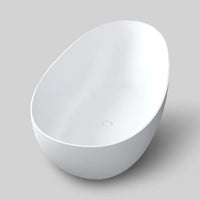 Zoey 1500 Freestanding Egg-Shaped Stone Bath