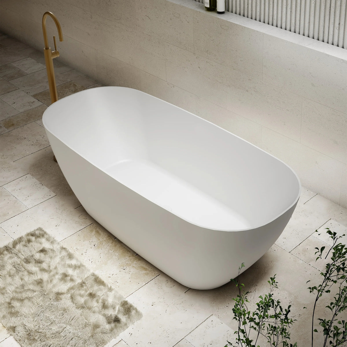Rec Slimline Freestanding Bath