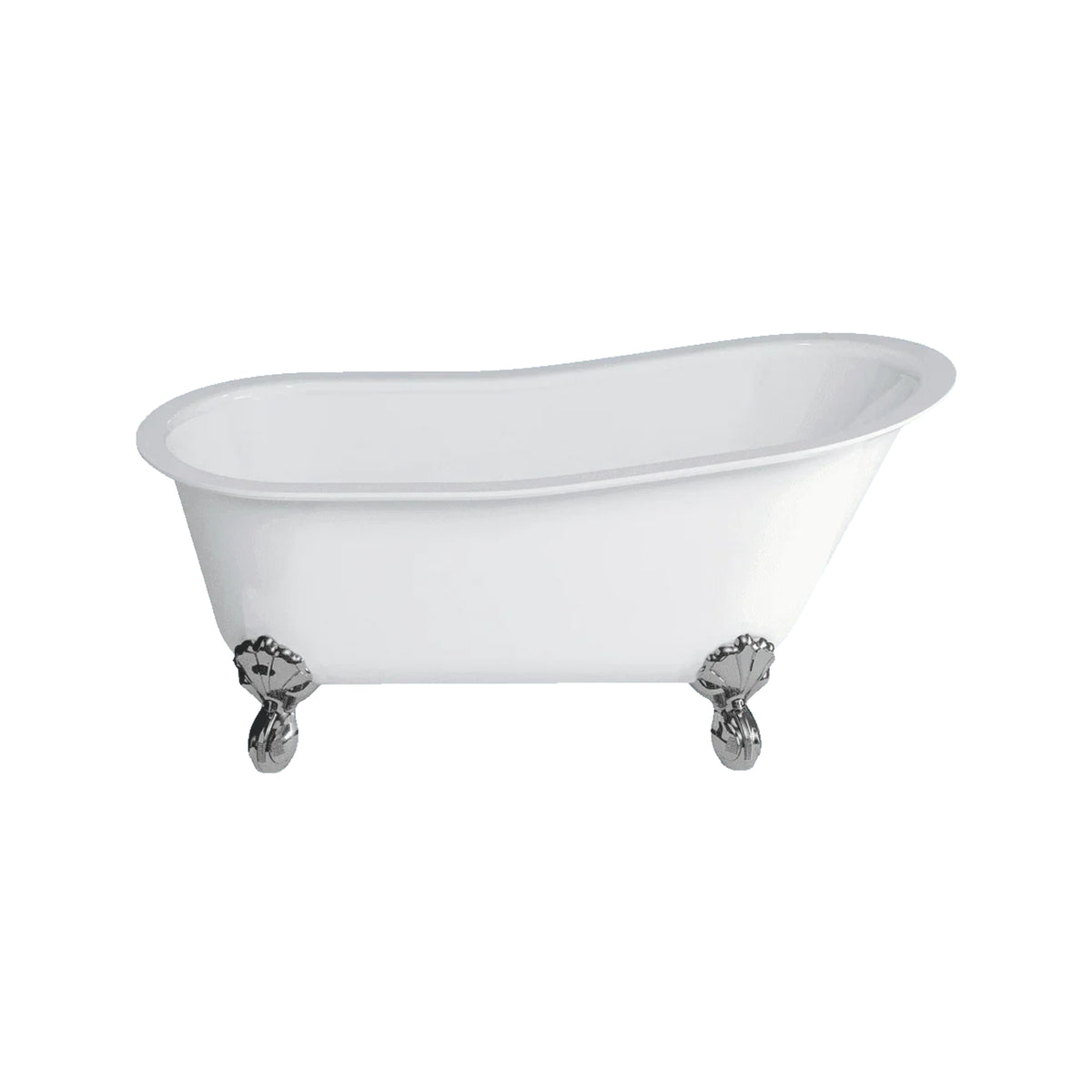 Abey Romano Grande ClearStone Bath with Claw Feet